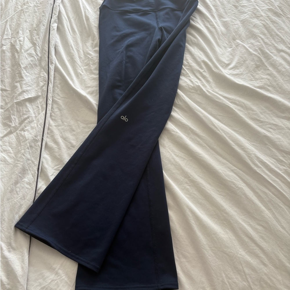 ALO Yoga Dark Blue Flare Pants